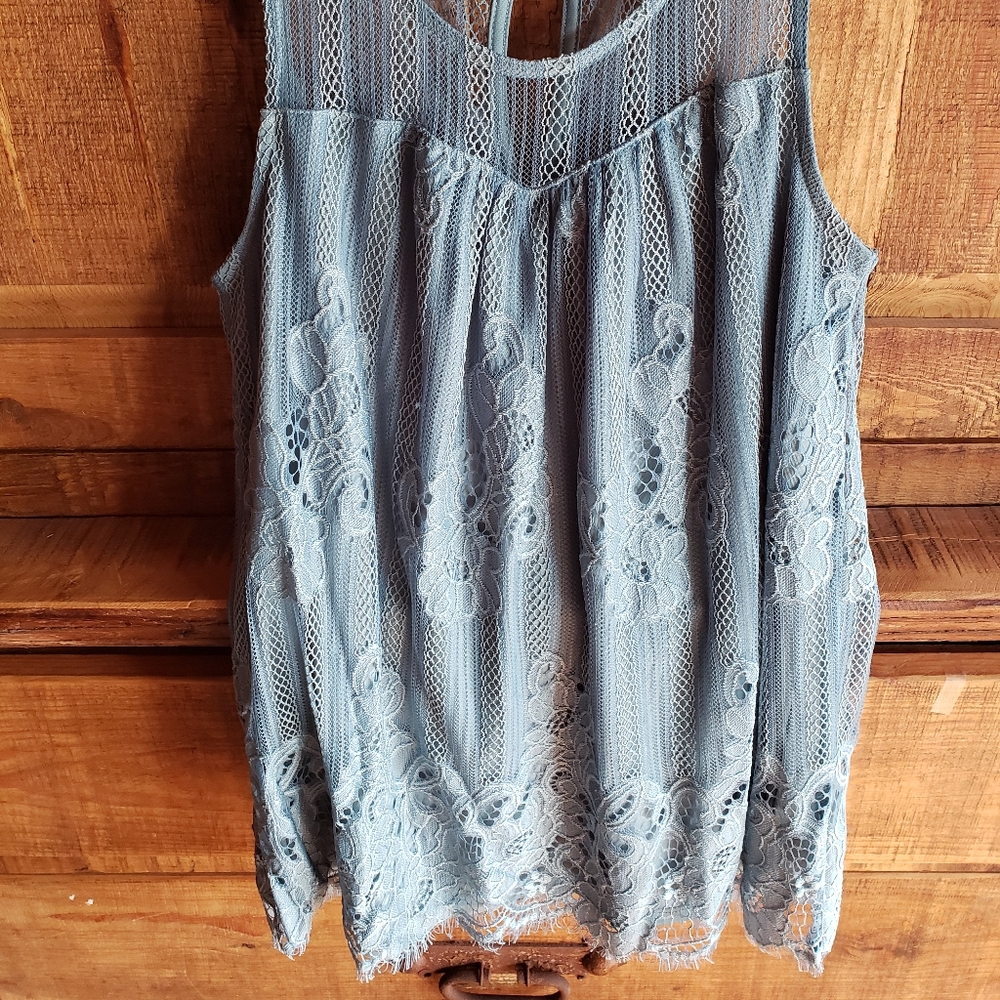 Lacy tank